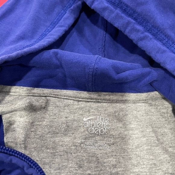 COPY - Nike Blue Zip-Up Hoodie large - Picture 10 of 11